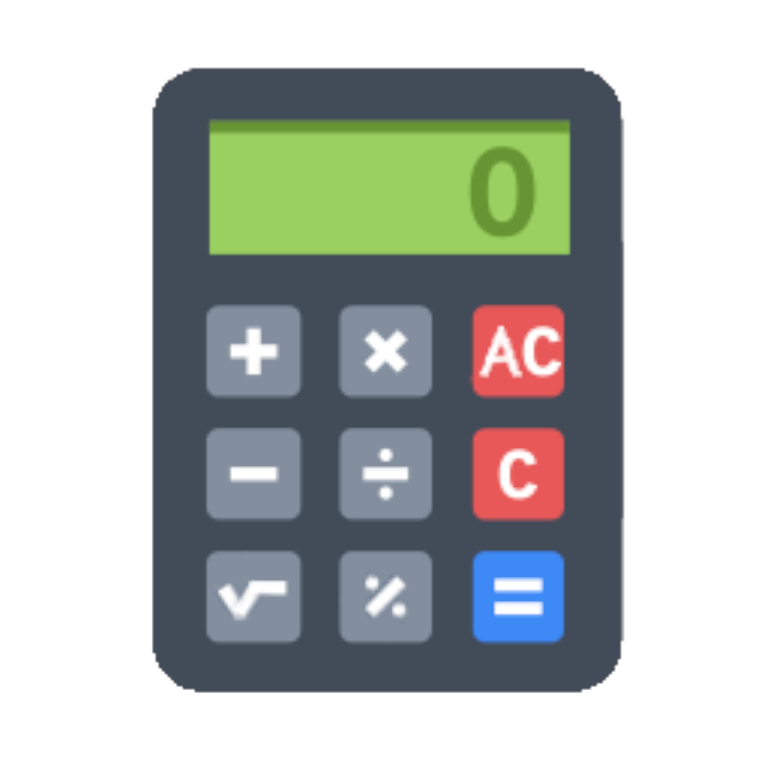 calculator icon windows v1 example 1